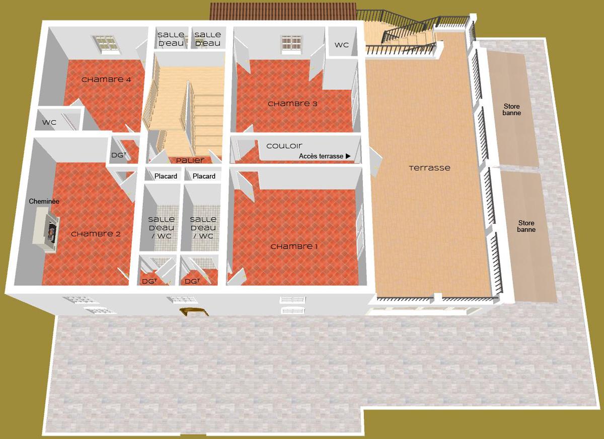 Plan Etage 1