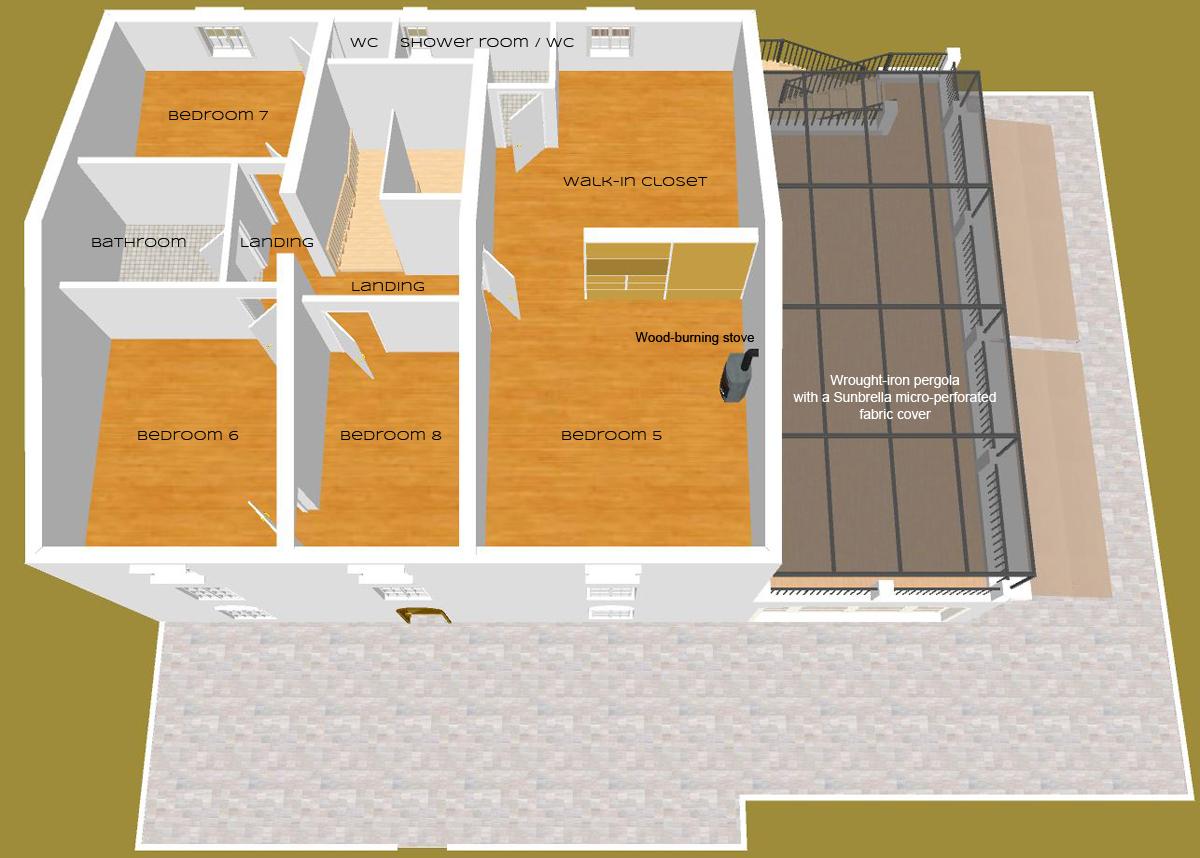 Second floor plan
